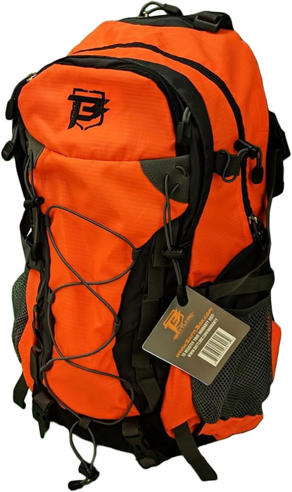 orange backpack