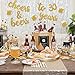Cheers & Beers to 30 Years Gold Glitter Banner for 30th Birthday Wedding Anniversary Party Decorations Pre Strung & Ready To Hang