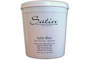 DEVELOPLUS SATIN Satin Blue/bleach Powder Lightener 1 Lb Bag