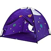 Homfu Kids Play Tent Outdoor Boys Indoor Playhouse for Children Tents Toddler Girls Gift Game Play HouseToys (Purple)