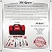 Hi-Spec 86 Piece Home Maintenance & Repairs Tool & Bag Set with Claw Hammer, Pliers, Scissors, Utility Knife, Putty Knife, Most Popular SAE Screw Bit & Hex Key Sizes, 40pc Picture Hanging Kit & Tools