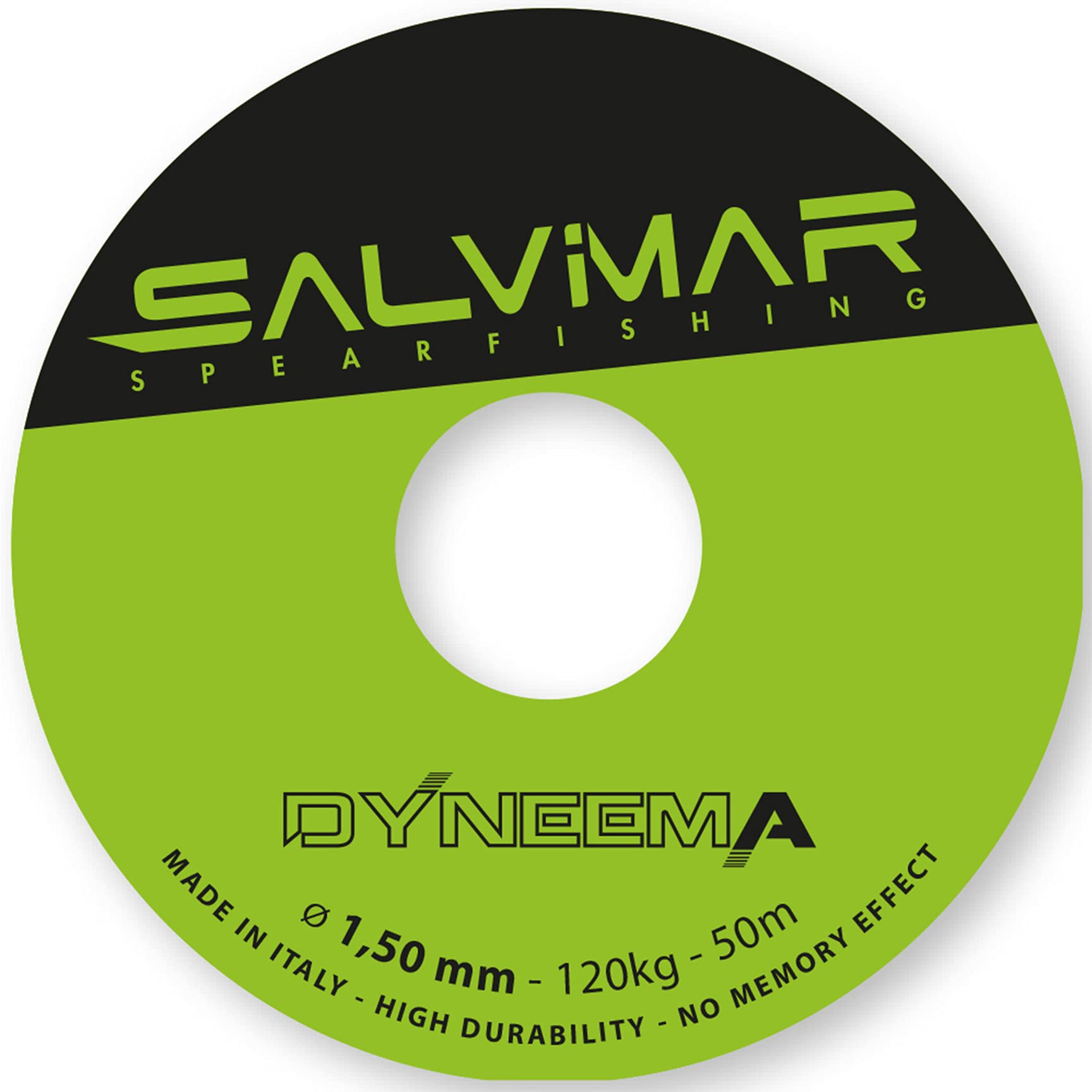 SALVIMAR Dyneema 1.5 mm, Unisex Adult Cut, Multicoloured, 50 m