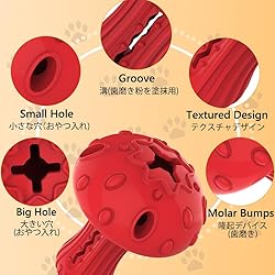 SCHITEC Dog Chew Toy for Large & Medium