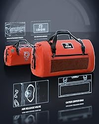 IRON JIA'S Motorcycle Dry Bag - Waterproof Duffle
