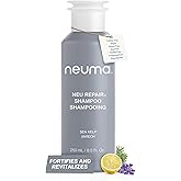 Neuma Neu Repair Shampoo - Revitalizes, and Strengthens Damaged Hair, Sulfate-Free, Lemon, Lavender and Fir Needle Scent