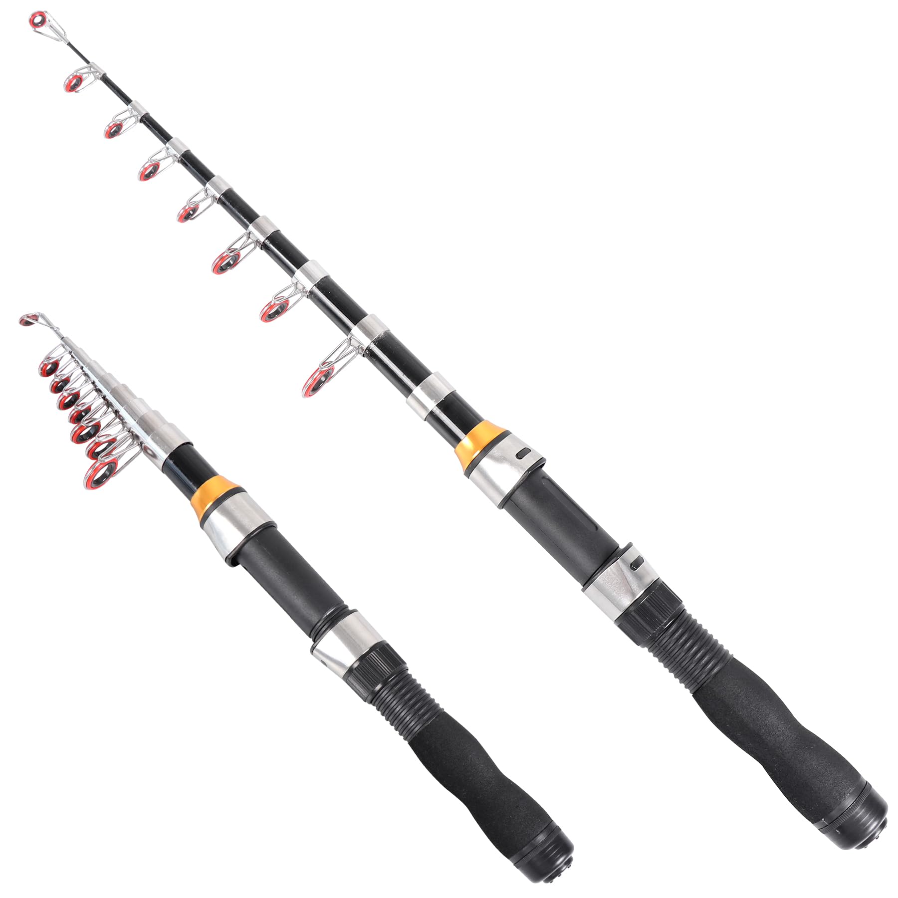 Photo 1 of Telescopic Rod, Collapsible Extendable for Saltwater & Freshwater, Lightweight and Compact Design, 6.2 Feet