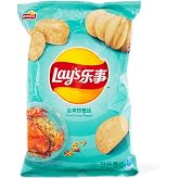 Lays, Potato Chips Fried Crab Flavor, 2.5 Ounce