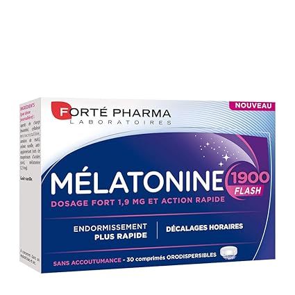 FORTE PHARMA MELATONINA 1900 FLASH 30 COMPRIMIDOS: Amazon.es: Salud ...