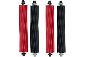 PELLYDA Dual Main Brush Replacement, Roller Brushes Replacement Parts for roborock S8, S8+, S8 Pro Ultra, Q8 max, Q8 max+, Q5 Pro, Q5 Pro+ Robot Vacuum Cleaner.