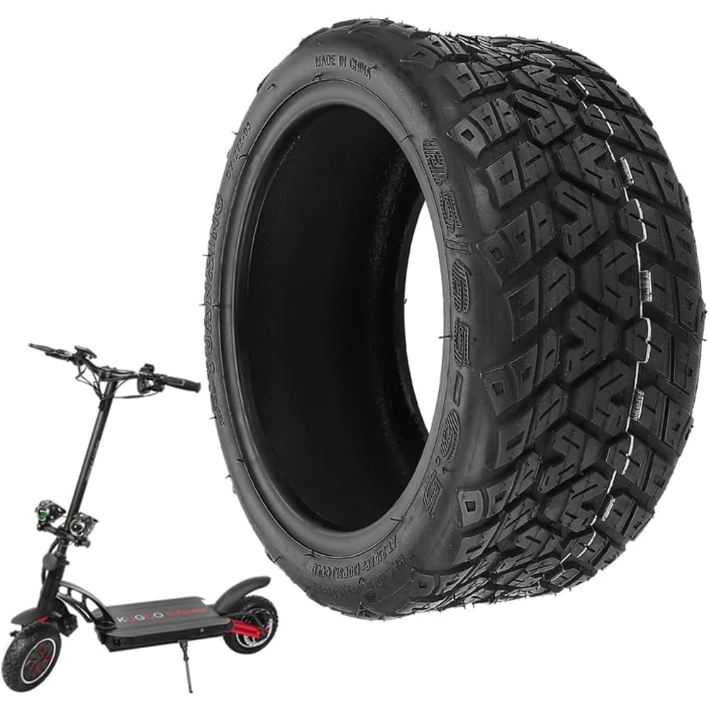 VOLOHAS 85/65-6.5 Inner Outer Tyre Wider Thicker Electric Scooter Replacement Wheels for Kugoo G-Booster/G-Max/G2 Pro Electric Scooter Tyres for Ninebot Mini PRO (1 Outer Tyre)
