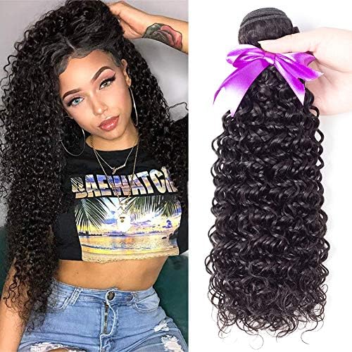 Malaysian Curly Hair 1 Bundles 20inch 100% Unprocessed Malaysian Kinky Curly Human Hair Extensions Bundles Natural Black Color