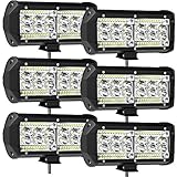 7 Inch LED Light Bar, 240W 24000lm LED Lights for