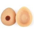 Janet's Girls Silicone Prosthesis Deep Concave Back Breast Forms for Crossdresser Mastectomy Women, Pair