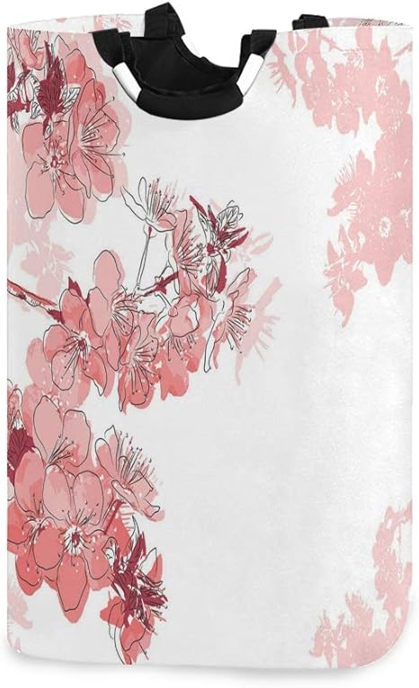 Amazon Geevosun ランドリーバスケット 水彩画と咲く桜の花春の自然の要素中国語 ランドリーバッグ 洗濯かご おりたたみ 洗濯カゴ おしゃれ 収納ボックス おもちゃ収納 ランドリー収納 オンライン通販