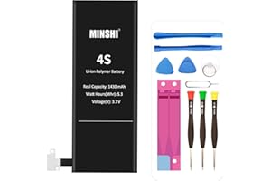 MINSHI Compatible with Battery for A1387 Battery3.7V1430mAh Replacement Battery UL Certification with Repair Battery Complime