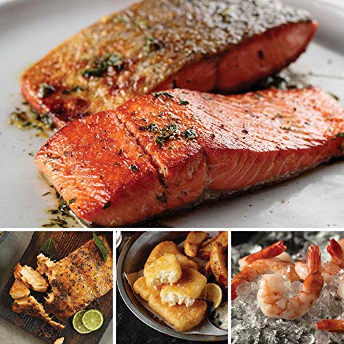 Omaha Steaks Family Seafood Favorites (PubStyle Cod, Wild Alaskan Skin
