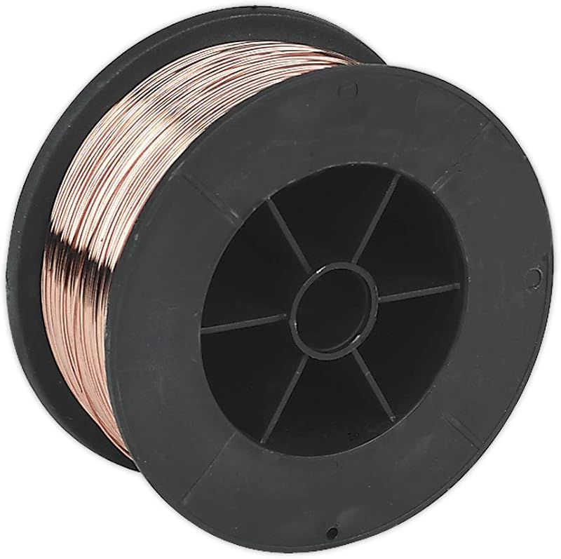 Sealey MIG/7K08 Mild Steel MIG Wire 0.7kg 0.8mm A18 Grade
