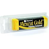 Flexcut Wood Carving Tools | Flexcut Gold Polishing Compound for Knife Blades | Buffing Compound for Knife Polishing| 6oz Bar | PW11 | Made in the U.S.A.