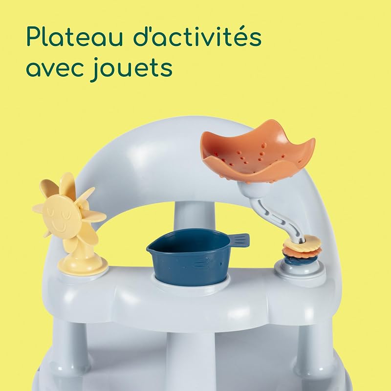 Anneau de Bain Pivotant avec Jeux, 0–10 kg, Blue