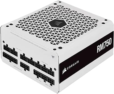 Corsair RM750 2021 750W Gold Fully Modular ATX Power Supply White