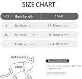 HEYWEAN Cat Recovery Suit Bodysuit After Surgery Stripes Long Sleeve view 2