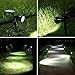 New Upgraded 3rd Generation Motion Sensor Solar Spotlight 8 LED Adjustable 3-in-1 Lighting Auto On/Off Waterproof Outdoor Landscape Lighting Security for Outside Patio Yard Garden Driveway (2Pack)