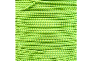 Paracord Planet Bungee Nylon Shock Cord 2.5mm 1/32", 1/16", 3/16", 5/16", 1/8”, 3/8", 5/8", 1/4", 1/2 inch Crafting Stretch String 10 25 50 & 100 Foot Lengths Made in USA