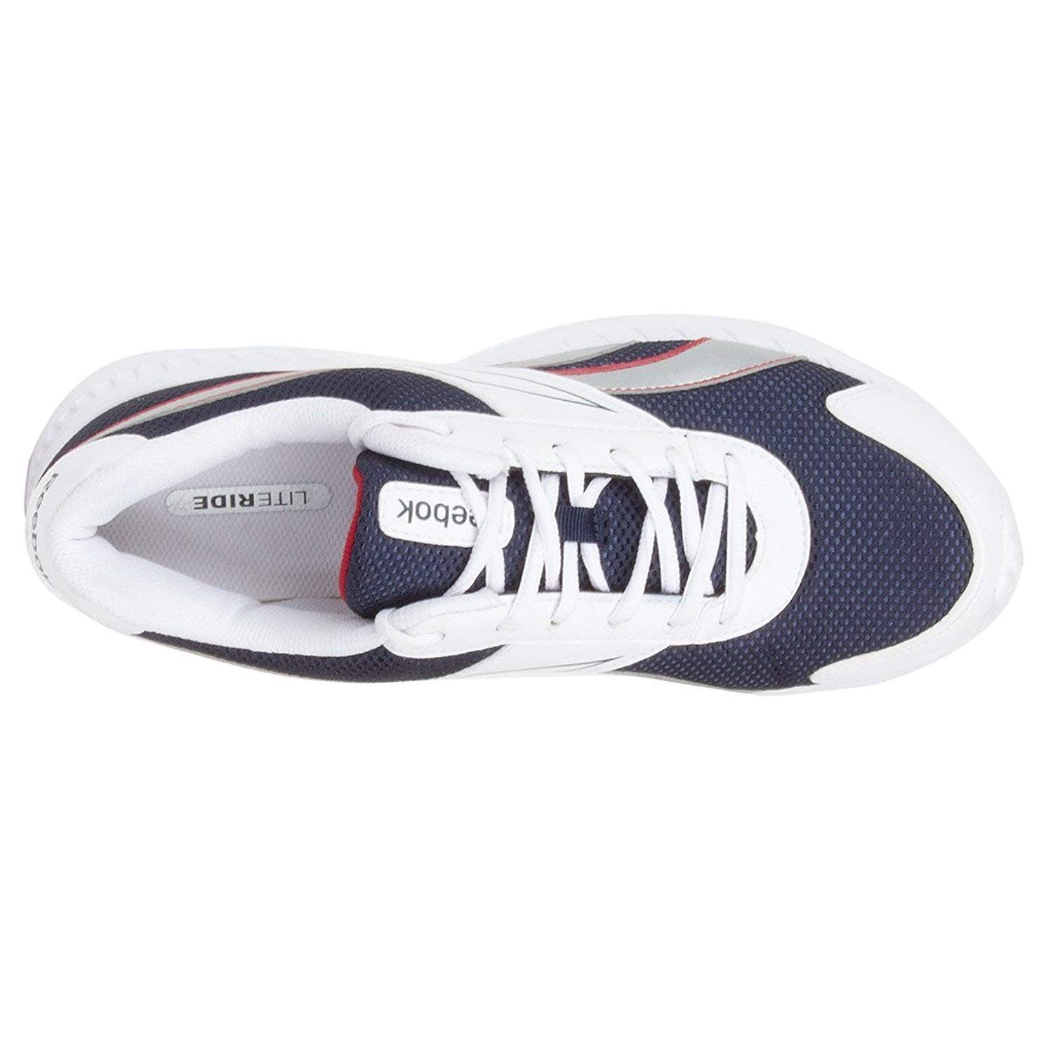 reebok acciomax lp white running shoes
