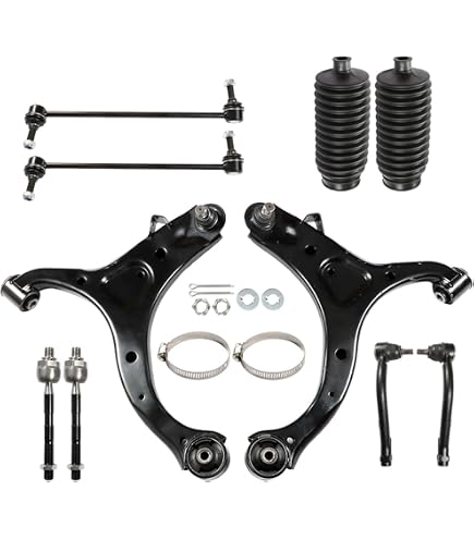 Evan-Fischer Front Inner & Outer Tie Rod End Set – 06-14 Kia Sedona, 07-09 Hyundai Entourage