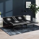 Nectar Premier Adjustable Base - Twin XL - Head & Foot Incline - Wireless Remote with Memory- 3 Massage Settings - 4 USB Ports - Anti-Snore & Zero Gravity - 1 Adjustable Base