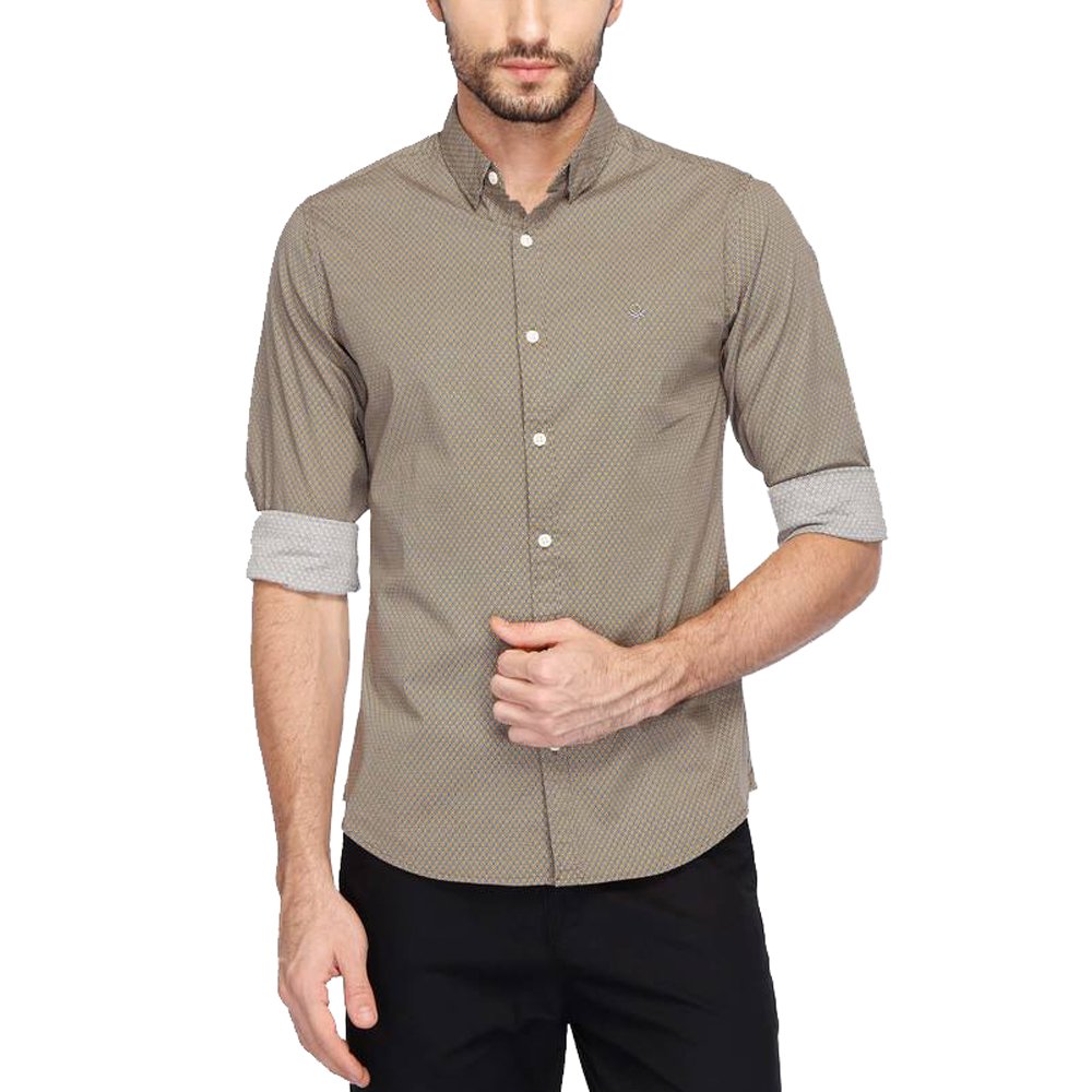 united colors of benetton men's dress shirt