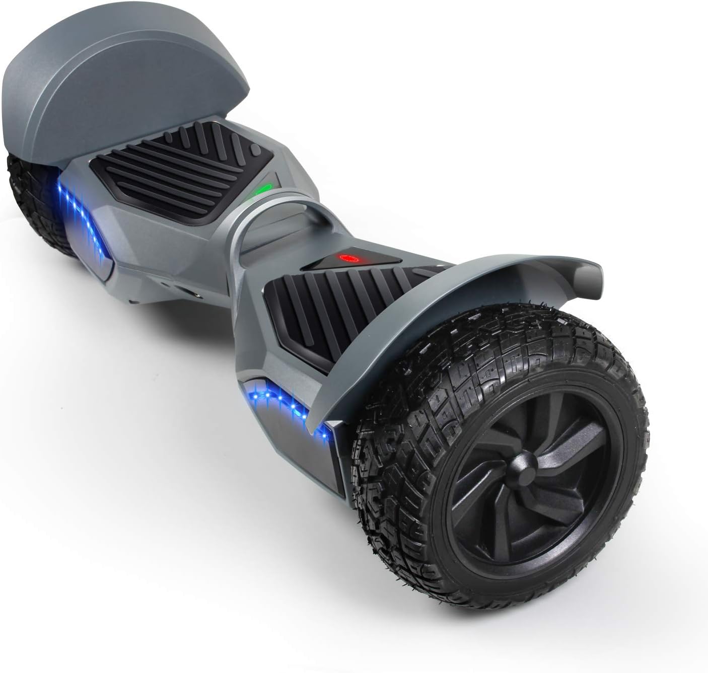 SISIGAD Off Road Hover Board, Bluetooth Hoverboard, All Terrain Rugged Hoverboard, 8.5 Inch Two-Wheel Self Balancing Hoverboard Electric Scooter for Adult Kids Gift UL2272 Certified