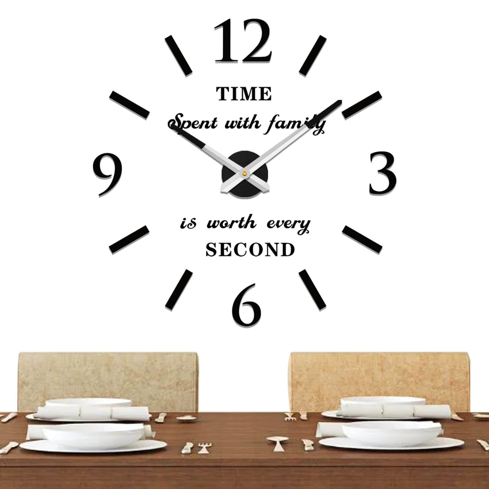 VANGOLD Wall Clocks for Living Room Decor