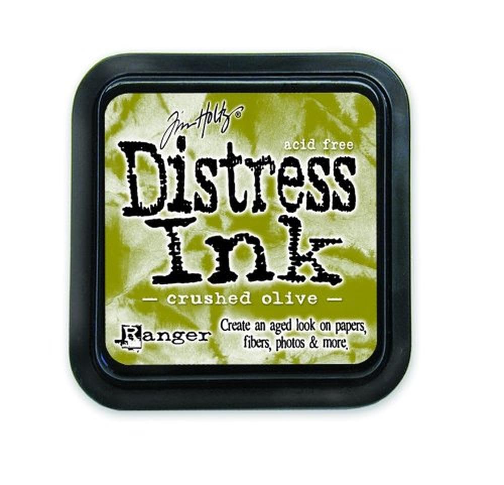 Ranger Tim Holtz Distress Pad, Crushed Olive
