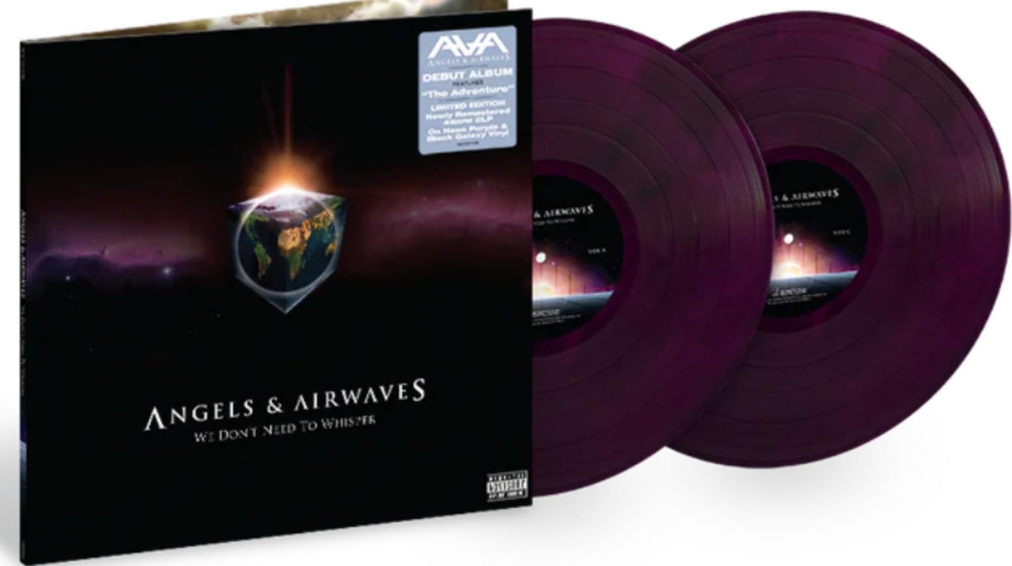 Photo 1 of We Don't Need To Whisper Purple Galaxy 2LP Vinyl