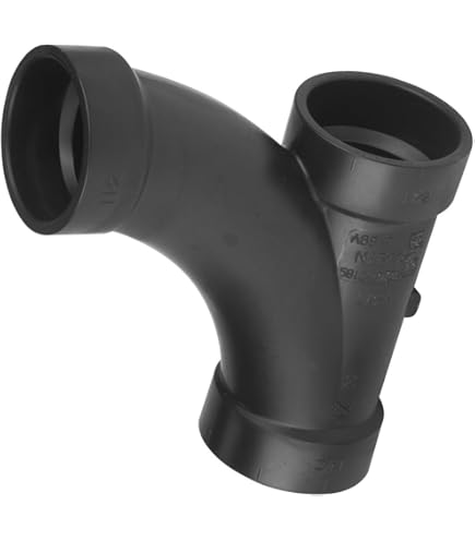 UBCBW45SSH ２つ NIBCO Fig No U5806, 2 in. ABS DWV 45 Degree Elbow Hub