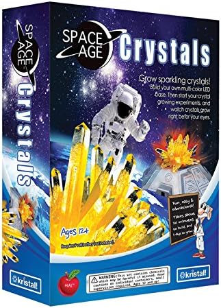 Space Age Crystal Growing Kit with LED Base (Citrine)