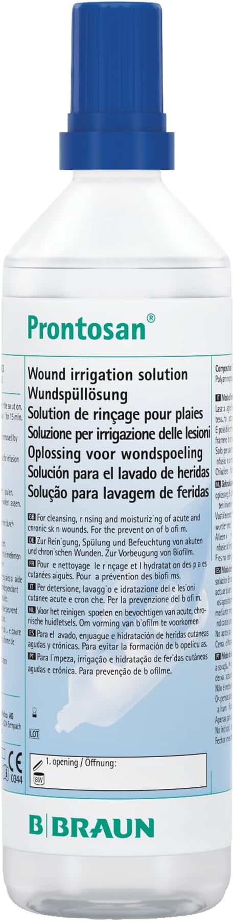 Prontosan Wound Irrigation Solution 350mL B Braun PHMB German Brand