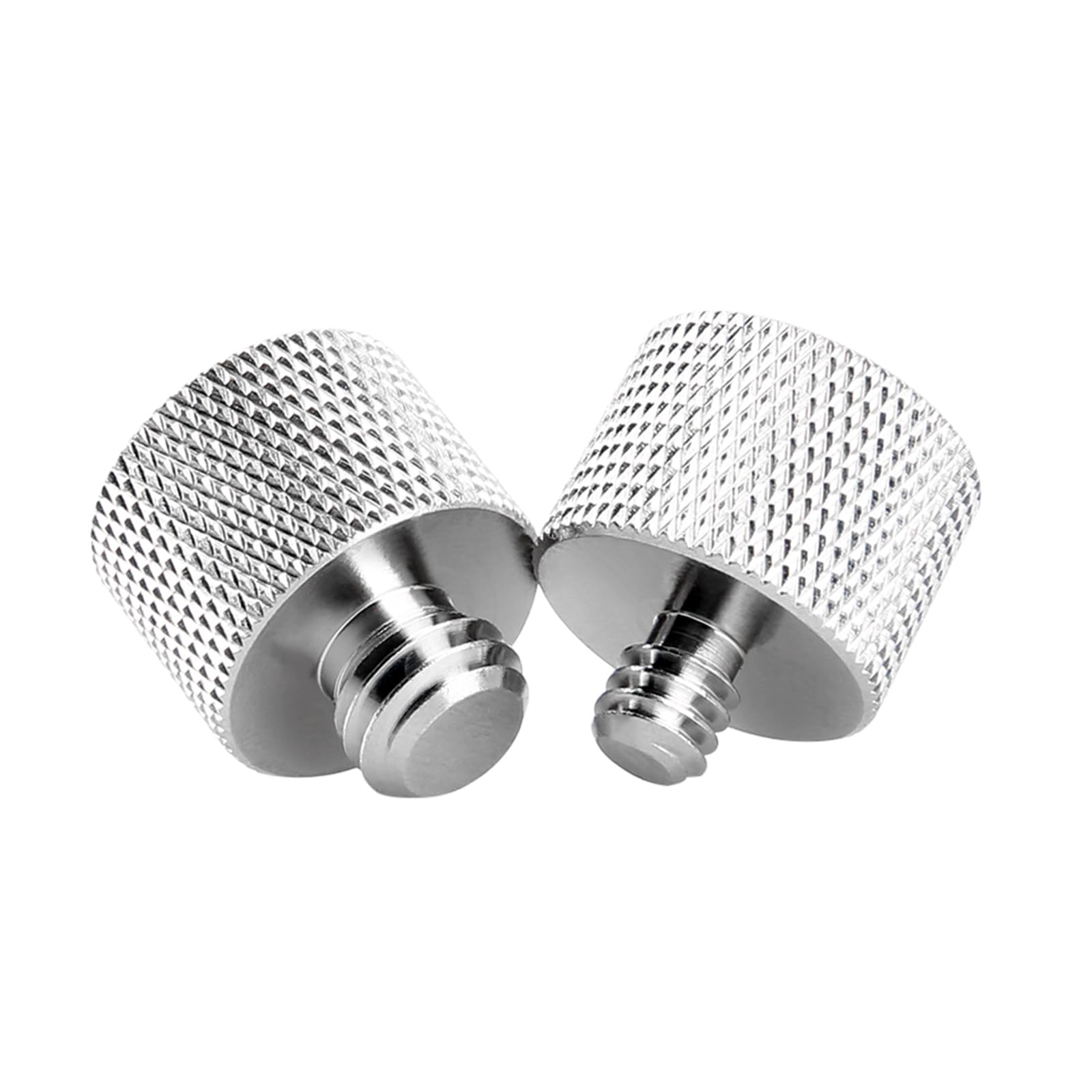 NICEYRIG Screw Adapter for Microphone Stand, 1/4"-20 Male and 3/8"-16 Male to 5/8"-27 female