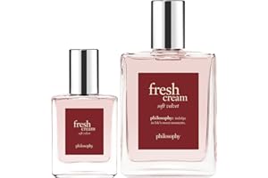philosophy fresh cream soft velvet eau de toilette for women duo gift set