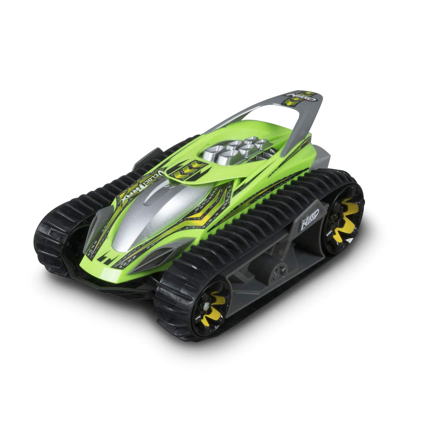 Nikko - VelociTrax - Controllable Car - RC Car with Battery - 360 Degrees Spins - For Indoor and Outdoor Use - 18 x 29 x 13 cm - Neon Green — image 1