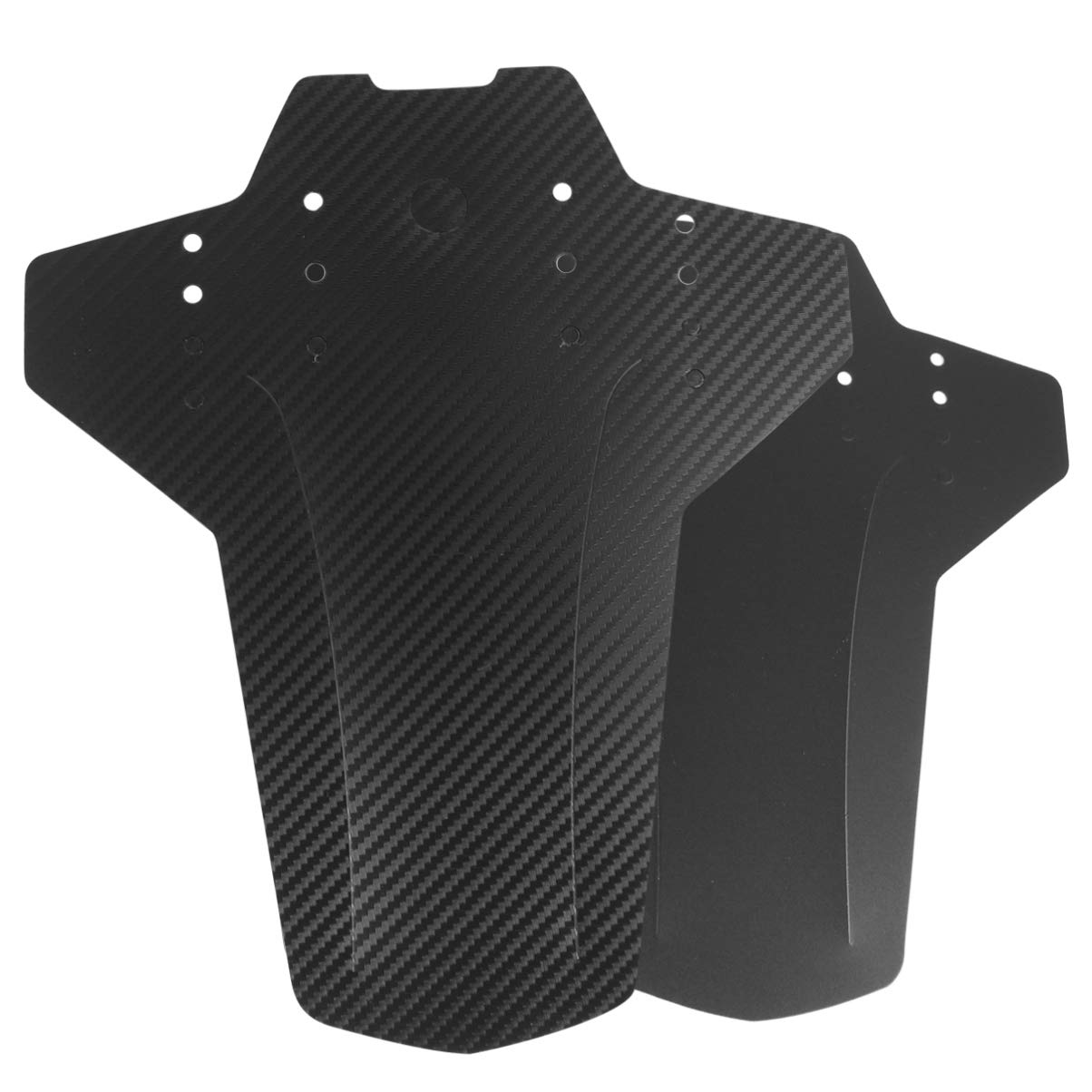 TOYANDONA 2pcs Bike Universal Mountain Bicycle Mud Guard Quick Release Cycling Riding Equipment Accessories Black