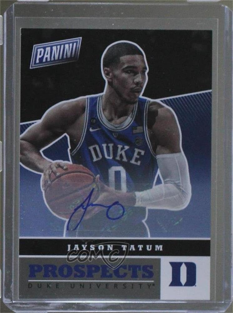 Jayson Tatum (Trading Card) 2017 Panini National Convention - Prospects - Autographs [Autographed] #2