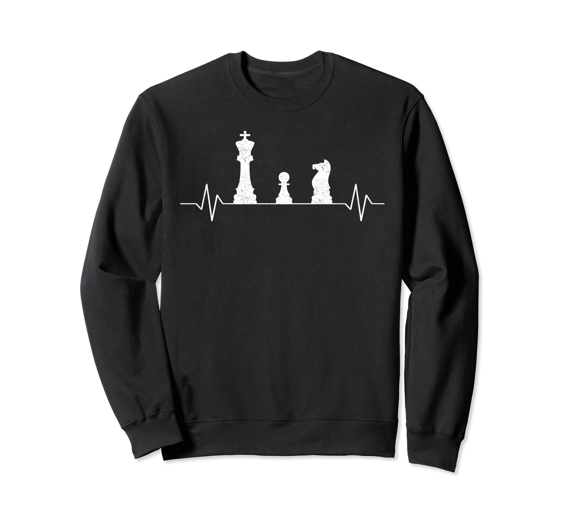 Chess heartbeat - chess player Sweatshirt
