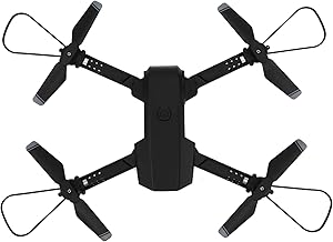 Home-table Mini Drone for Adults or Children,Portable RC Drone with Altitude Hold, 4K Aerial Photo, One-Key Automatic Return, Fixed Height Quadrotor Equipment Black