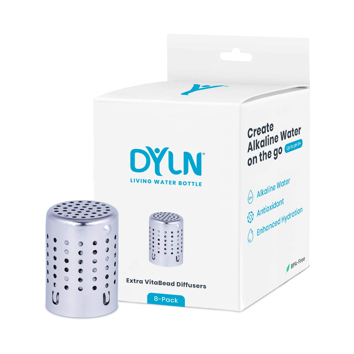 Extra VitaBead Diffusers for The DYLN Living Alkaline Water Bottle
