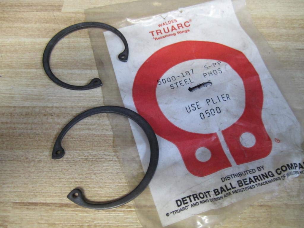 Waldes Truarc 5000187 Retaining Rings (Pack of 2)