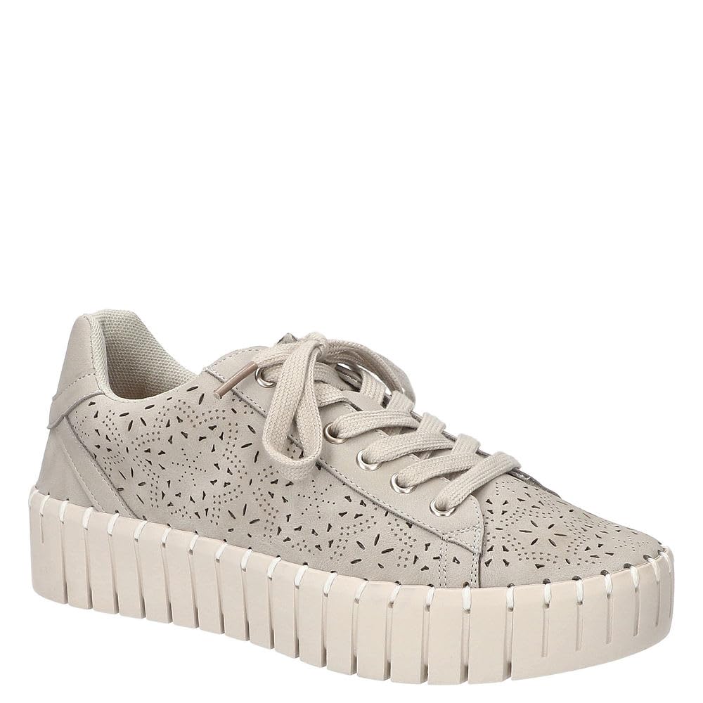 Easy Street Women’s Retta Sneaker, Grey, 11 X-Wide