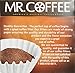 Mr. Coffee Basket Coffee Filters, 8-12 Cup, White Paper, 8-inch, 50-Count Boxes (Pack of 12) (Packaging May Vary)
