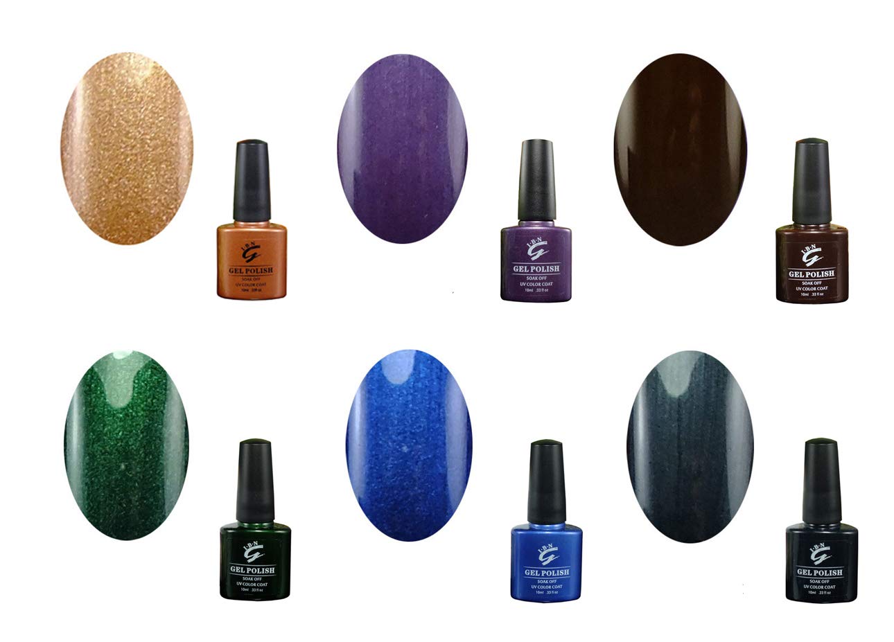 IBN UV/LED Gel Nail Polish Wonderland Bundle